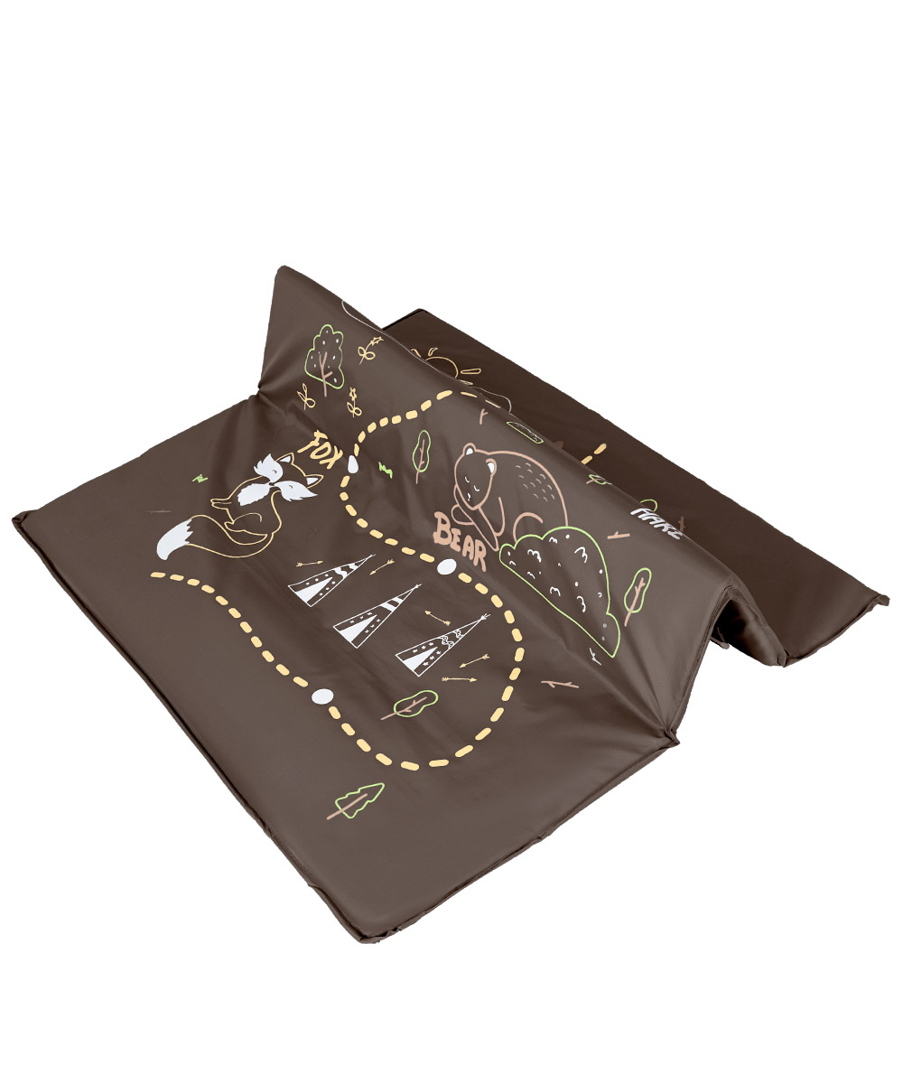 Манеж Grande 2023 Мягкий матрасик с твёрдой основой равномерно распределяет нагрузку на манеж.