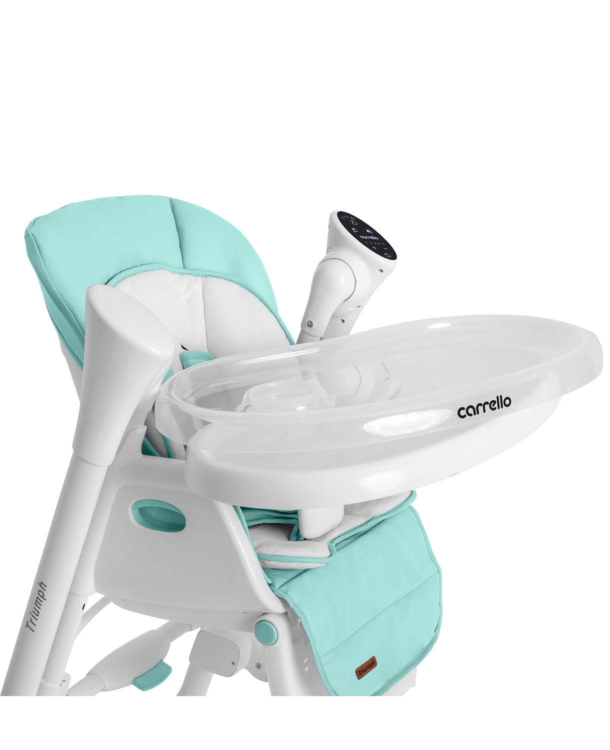 Стульчик-качели Triumph 2023 Столешница надёжно крепится и регулируется по степени выдвижения. 