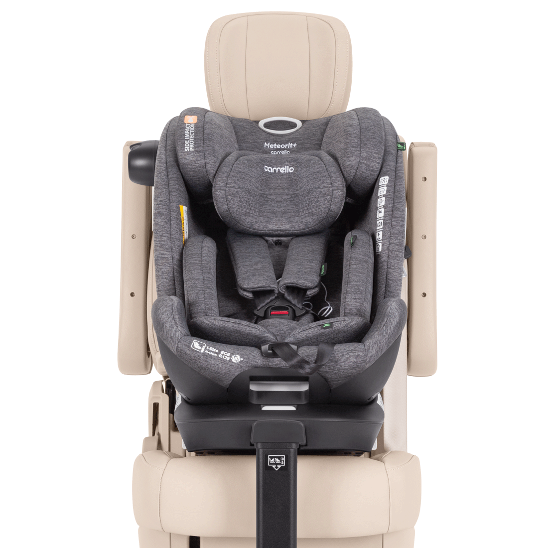 Автокресло Meteorit + 2024 ANIM Элемент дополнительной защиты от бокового удара устанавливается на боковине автокресла со стороны двери автомобиля.