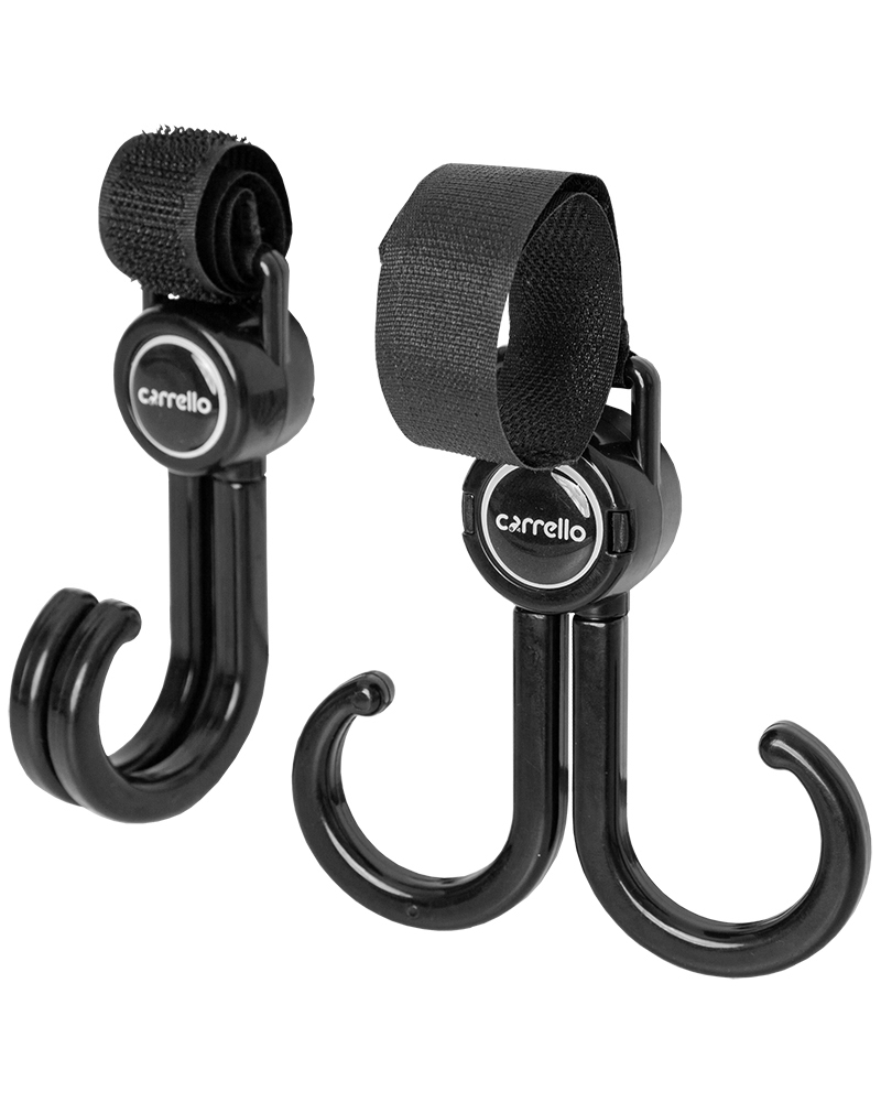 Двойные крючки для коляски Carrello