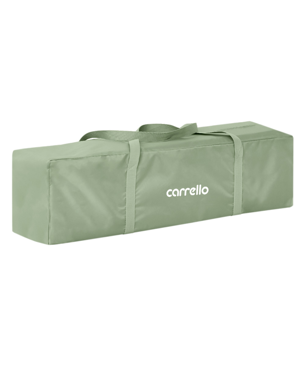 Приставная кровать-манеж Porta 2025 ANIM Весь комплект компактно собирается в сумку для хранения и транспортировки. 