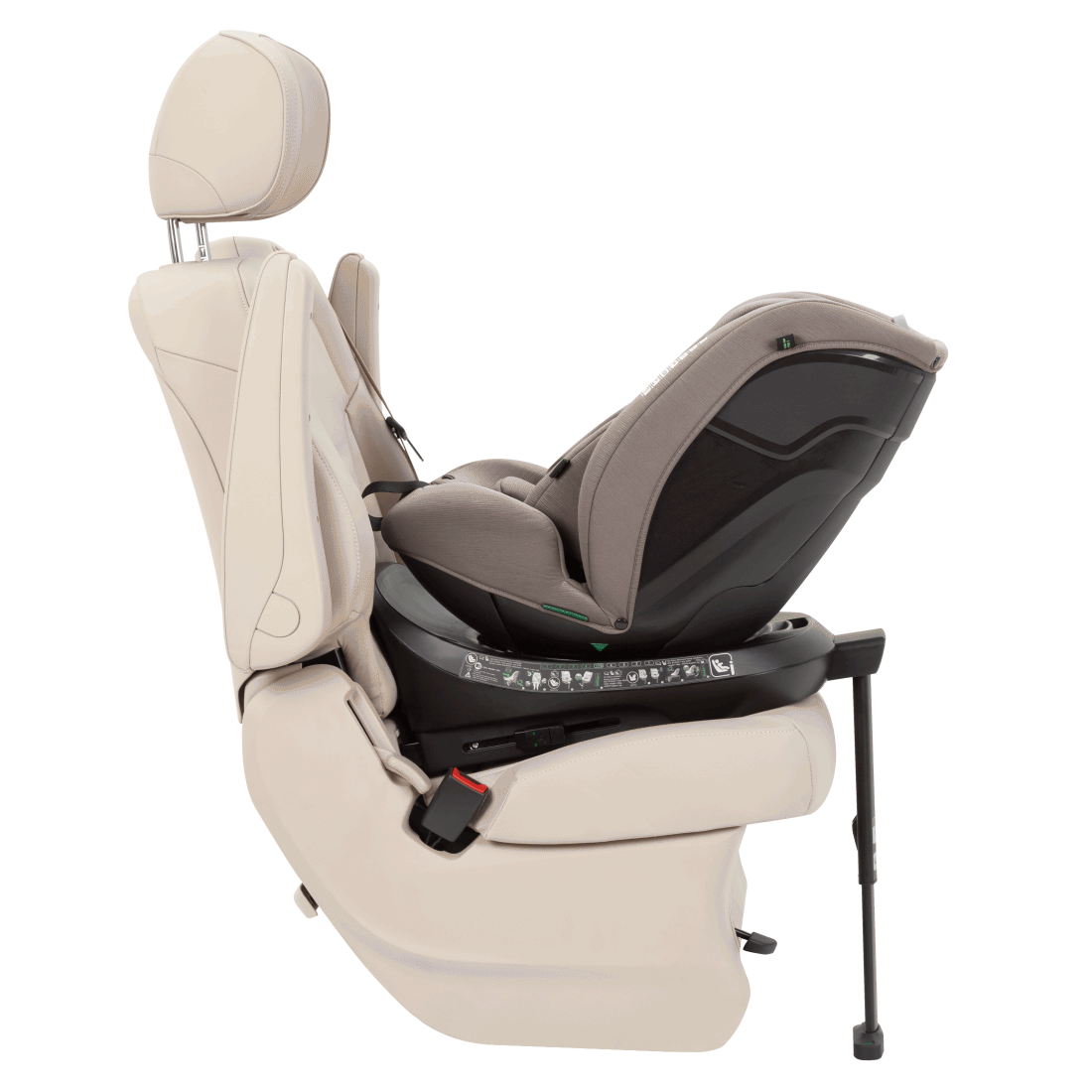 Автокресло Octopus 2023 ANIM Поворот на 360° обеспечит лёгкое изменение направления  сиденья, а так же комфортное усаживание маленького пассажира.