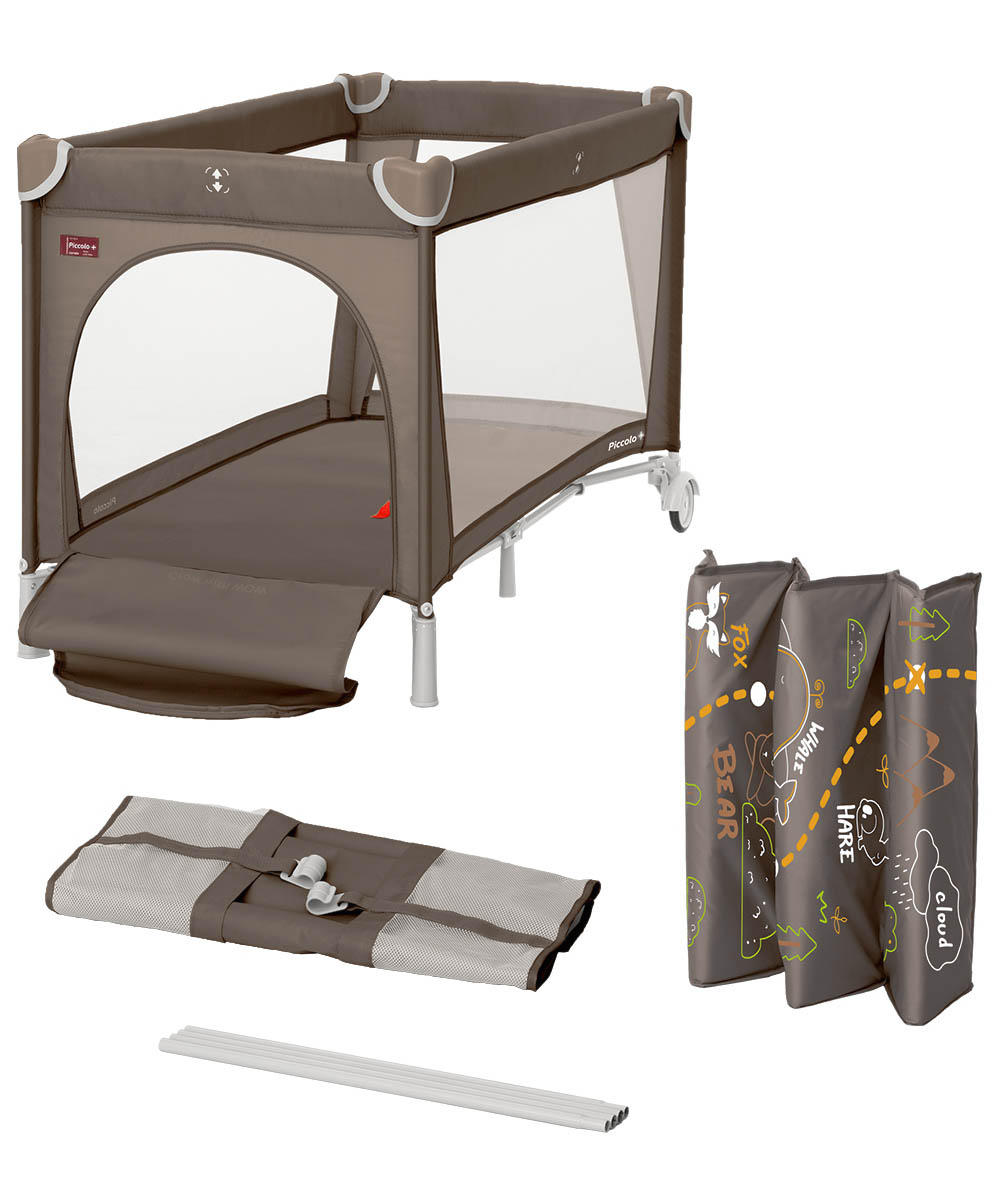 Манеж Piccolo+ 2023 Carrello Piccolo+ Carrello Piccolo+ включает: 