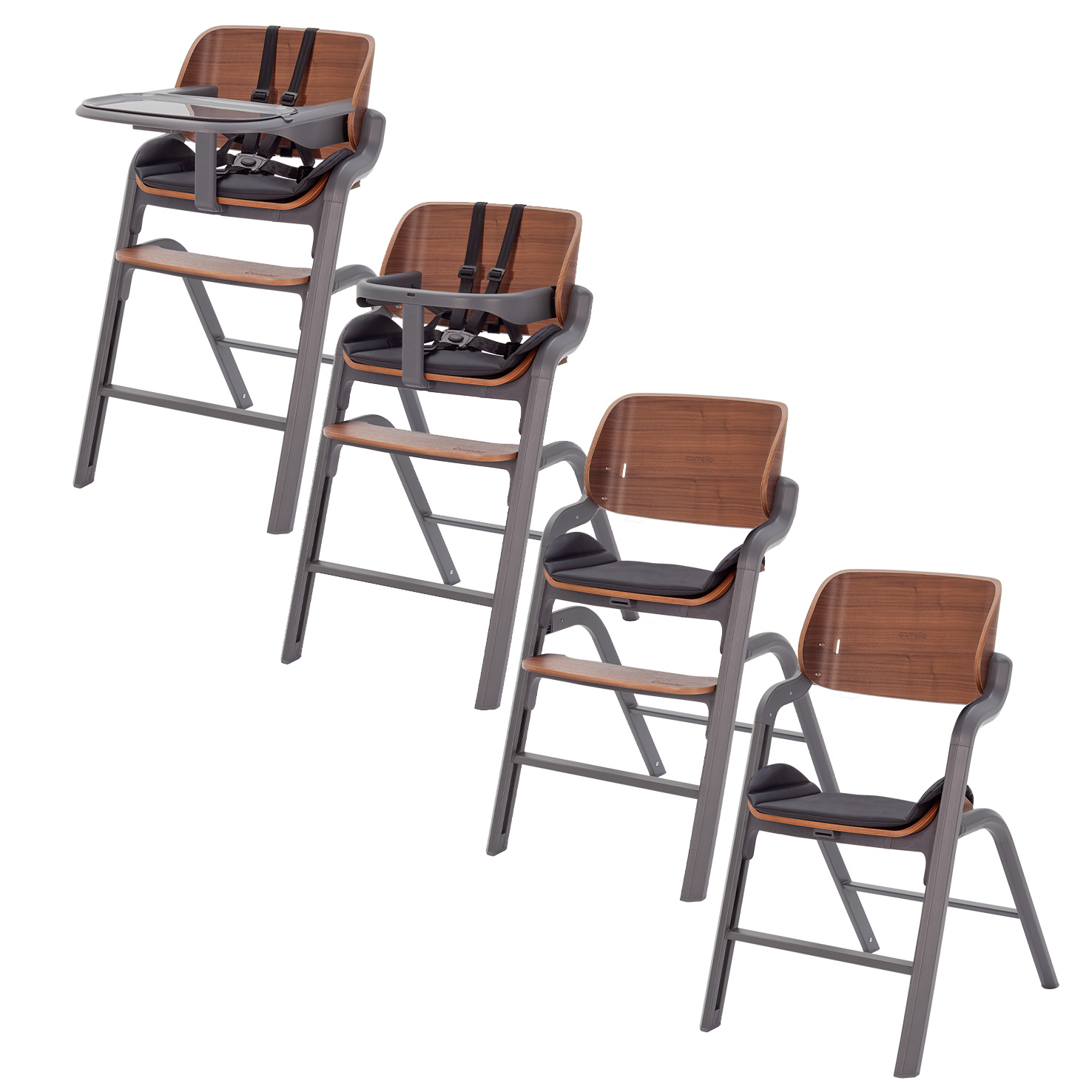 Шезлонг и стульчик-трансформер Combi