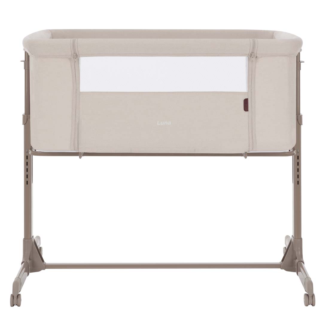 Приставная кроватка Luna 2024 ANIM Высота кроватки регулируется в 6-ти положениях. 