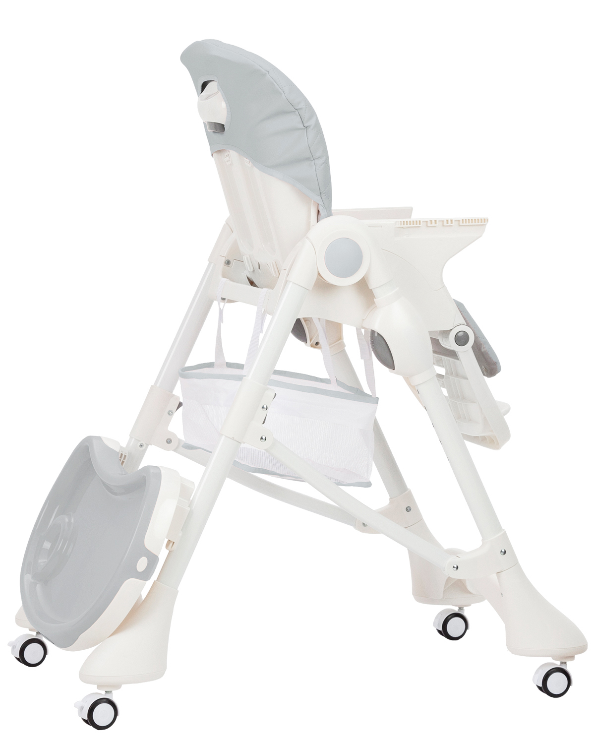 Стульчик для кормления Caramel 223 Столешница крепиться к раме стульчика. Присутствует корзина для мелочей.